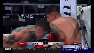 Christopher López vs Brandon Gámez