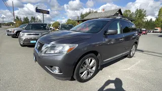 2014 NISSAN PATHFINDER PLATINUM 4X4 AT KOLENBERG MOTORS LTD