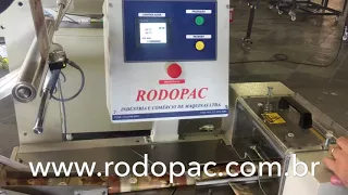 Operação Básica Máquina embaladora Rodopac Touch Com e Sem fotocélula
