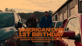 American Car First Birthday - 4K