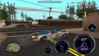 GTA SAN ANDREAS  SUPER CARS беспредел Ч-1