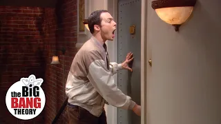 Sheldon Gets Locked Out | The Big Bang Theory