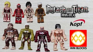 Attack on Titan - Titan Lego alternate - KOPF / WM blocks