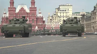 Russian army rehearses WWII victory parade in Moscow | AFP