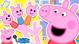 Five Finger Family | Peppa Pig Nursery Rhymes & Kids Songs