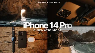 iPhone 14 Pro Max, Apple Watch Series 8 & AirPods Pro UNBOXING in 4K Cinematic Mode + Test Shots 🤯