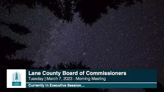 Board of Commissioners Morning Meeting: March 7, 2023