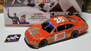 Aric Almirola 2023 Sonoma Xfinity Series Win 1/24 NASCAR Diecast Review