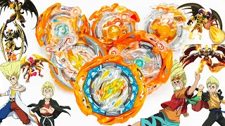 ALL RAGNARUK EVOLUTION BATTLE Cyclone Ragnaruk VS Ragnaruk Evolutions Beyblade Burst Dynamite Battle