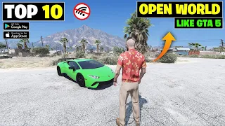 Top 10 Open World Games For Android 2023 | open world games from android | android games