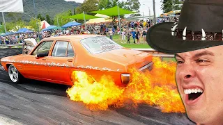 Extreme Aussie Burnout Cars!