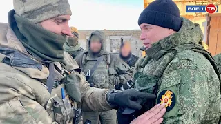 Игорь Артамонов посетил липецких бойцов в зоне СВО