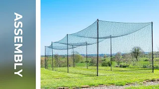 How To: Assemble FORTRESS 35ft Ultimate Baseball Batting Cage | Net World Sports