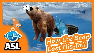 🐻 How The Bear Lost His Tail ASL 😭 | American Sign Language for Kids | CC #24