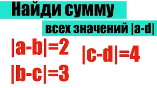 НЕСТАНДАРТНАЯ система уравнений с модулем за 1 минуту