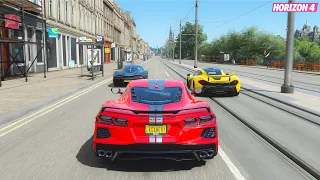 Forza Horizon 4 - Chevrolet Corvette C8 Goliath Race | Gameplay