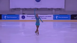 Alina Zagitova 3 stage Cup of Russia 2016 SP 3 56.36