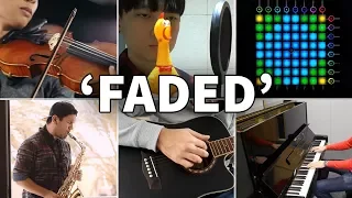 Who Played It Better: Faded (Chicken, Violin, Guitar, Launchpad, Piano, Saxophone)