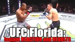 UFC Fight Night Fort Lauderdale: Reaction and Results