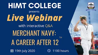 IMU Admissions 2020| Merchant Navy: A Career After 12th