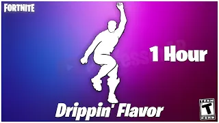 Fortnite Drippin' Flavor Emote 1 Hour Version! With All Girl Skins (Lil Whip Emote)