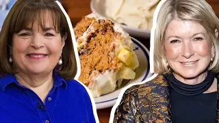 Ina Garten Vs. Martha Stewart: Whose Carrot Cake Is Better?