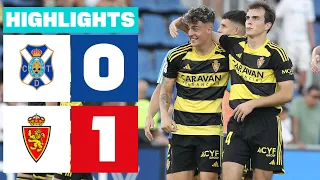 Highlights CD Tenerife vs Real Zaragoza (0-1)