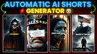 This AI TOOL can automatically create YouTube Shorts, reel & Tiktok video🤯