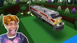 Roblox BUILD A BOAT Funny Moments MEMES (BIG TRAIN)