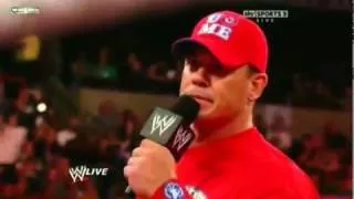 CM Punk & Mr.McMahon (Contract Negotiation) W/ John Cena - Raw 7/11/11