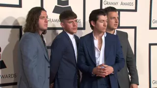 Arctic Monkeys At GRAMMY Fashion Cam | GRAMMYs