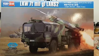 Hobby Boss 1/35 scale LKW 7T mil gl LARS2 build part 2 (video #26)