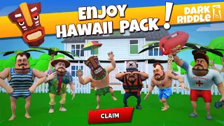 Dark Riddle - New Update - Neighbor Hawaii Skins & New House - GingerBread House - Android & iOS