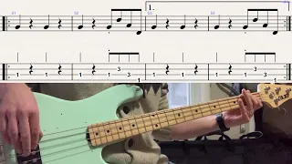 HOW TO PLAY for Bass: Bloody Well Right by Supertramp cover