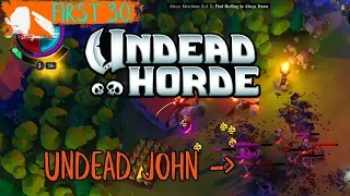 Let's Play Undead Horde | First 30 | UNDEAD AND DARK PIKMIN GAME