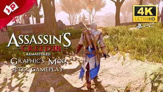 Assassin's Creed 3 Remastered 4K Ray Tracing Graphics Mod Gameplay - RTGI 2023