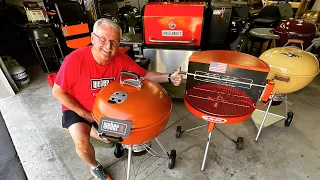 Honest review of The All New Weber Master Touch Burnt Orange 22” Kettle! /  Is it Worth $300.00?