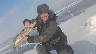 Весенняя рыбалка на водохранилище канала им. К.Сатпаева (Павлодар)