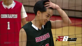 Boys Volleyball: Maple Grove at Coon Rapids 04.18.24