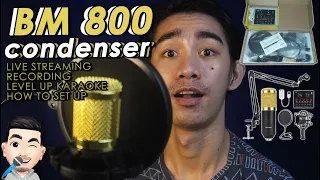 BM-800 Condenser Microphone - Full Review (Unboxing, Setup, Audio Tests) | V8 Sound Card Unboxing?!