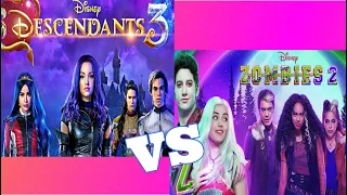 ZOMBIES 2 VS. DESCENDANTS 3 (Which movie was better?)