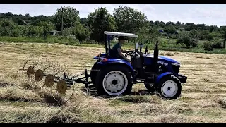 Рятуємо Сіно Після Дощу  ! Ворушимо  Сіно Трактором та Граблями Сонечко !