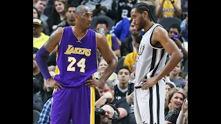 Kawhi Leonard Defense on Kobe Bryant / January 9, 2013 / San Antonio Spurs vs LA Lakers