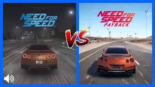 NFS 2015 Vs NFS PayBack Nissan GTR Sound Comparison