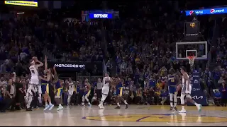 Replay shows that Kevin Huerter was fouled by Klay Thompson shooting the 3 ball | Kings vs Warriors