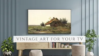 Farmhouse | Turn Your TV Into Art | Vintage Art Slideshow For Your TV | 2Hr of 4K HD Paintings
