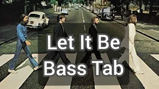 BEATLES/Let It Be（Bass Tab)