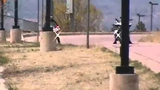 Victory Police Motorcycles Smokes Honda ST 1300 in Colorado Springs testing