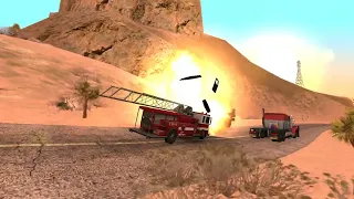 BOOM FIRE TRUCK CRASHES