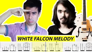 Mateus Asato - White Falcon Melody (with TABS) - by Riff_Hero